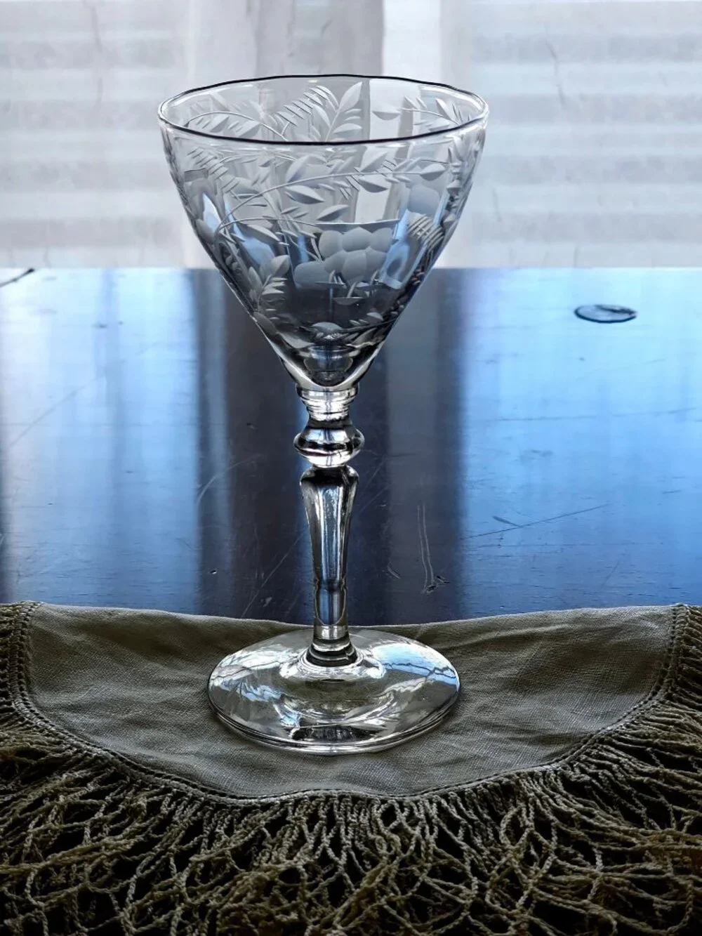 Rock Sharpe Floral Liquor Cocktail Glass 5